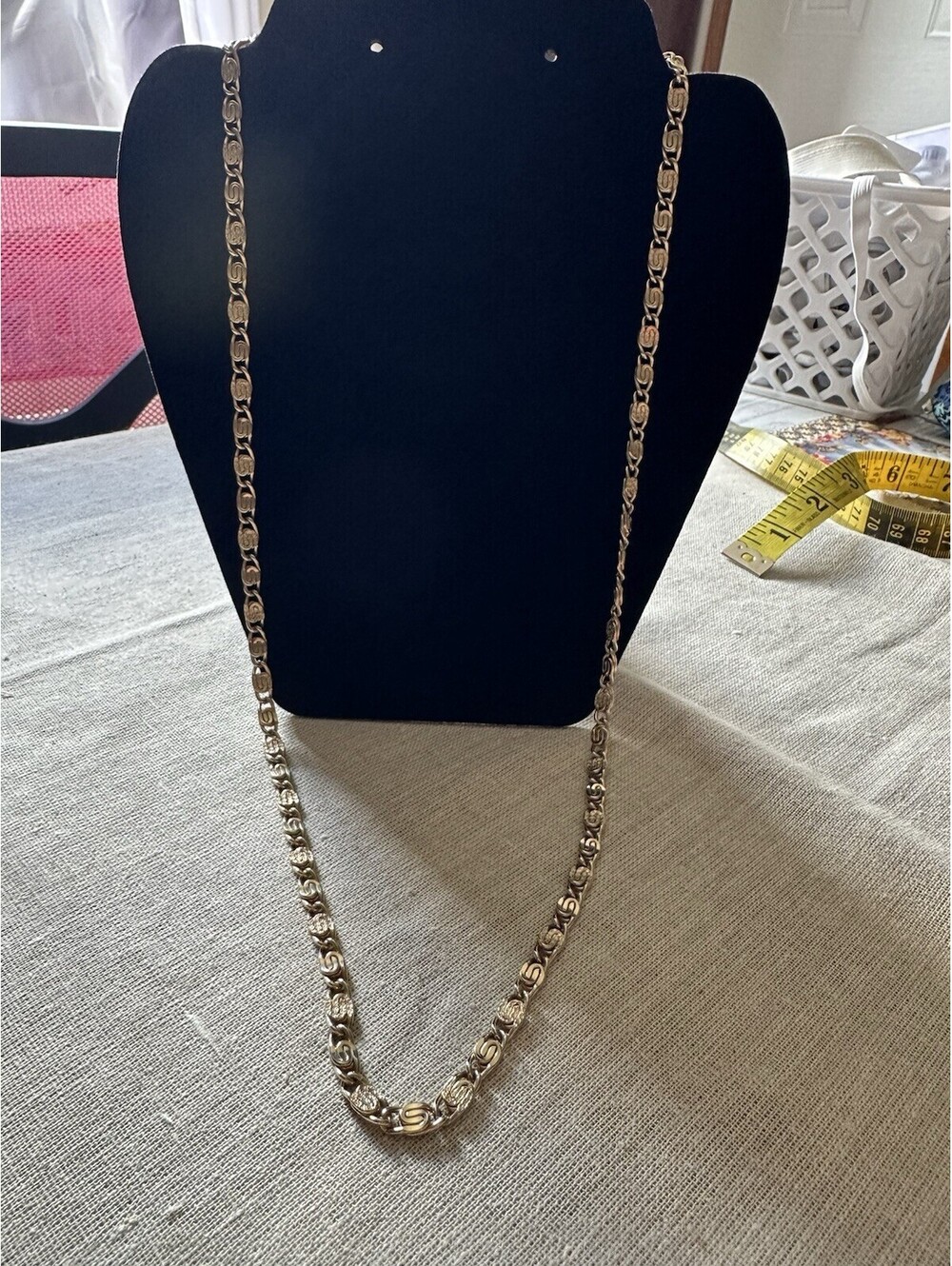 Vintage Avon Goldtone Byzantine Style Necklace